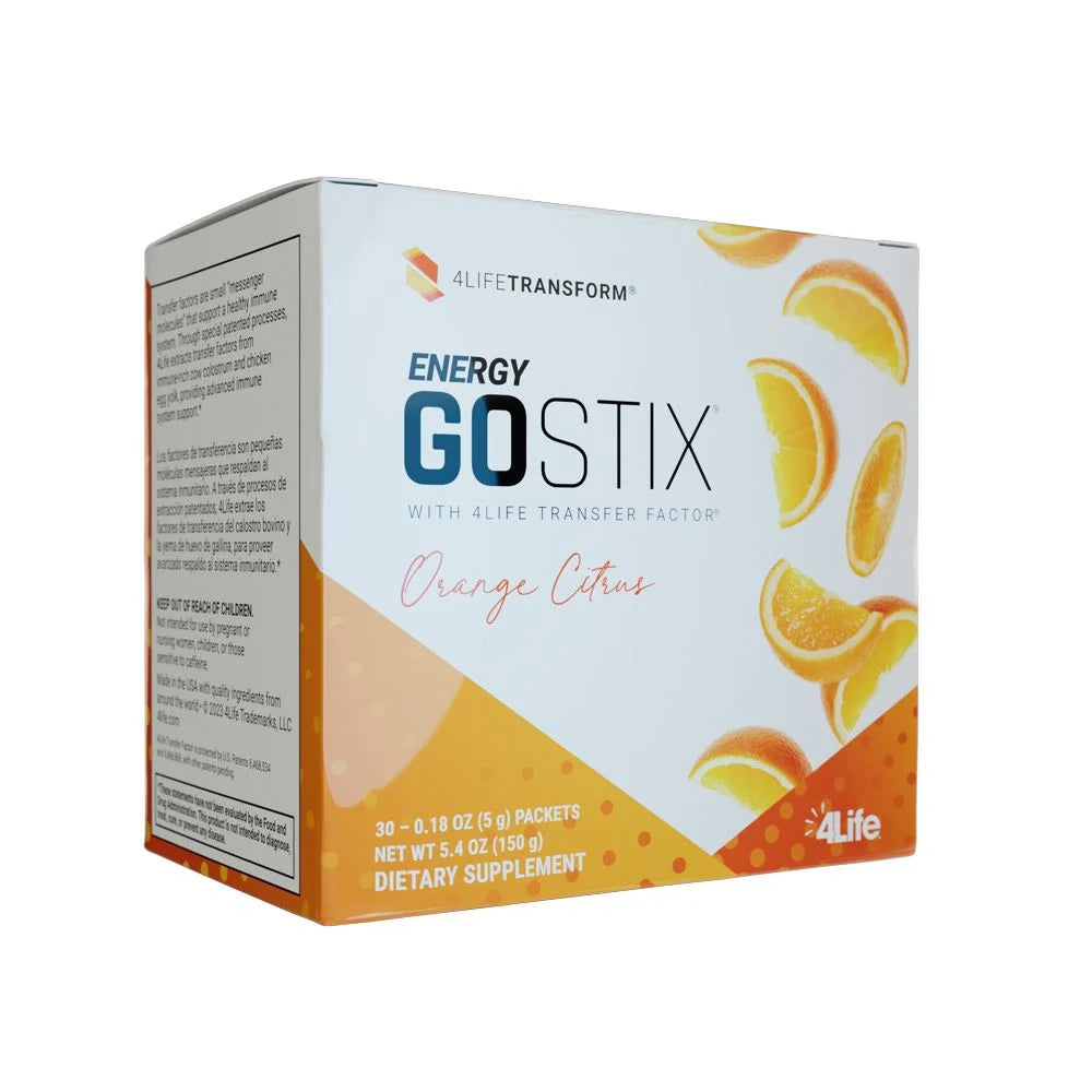 4Life Energy Go Stix Orange Citrus